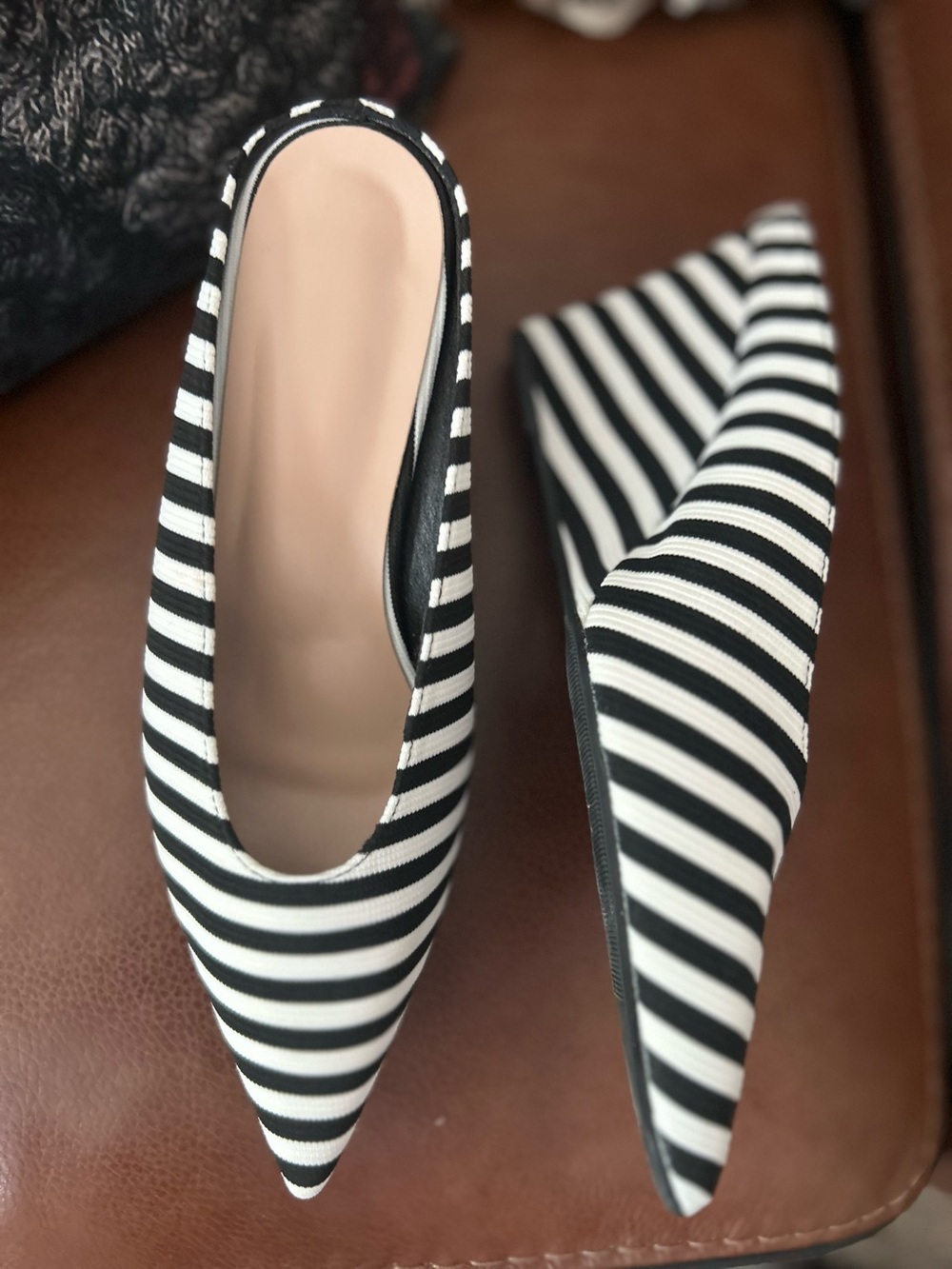 Striped wedge slides - Picture 3 of 5